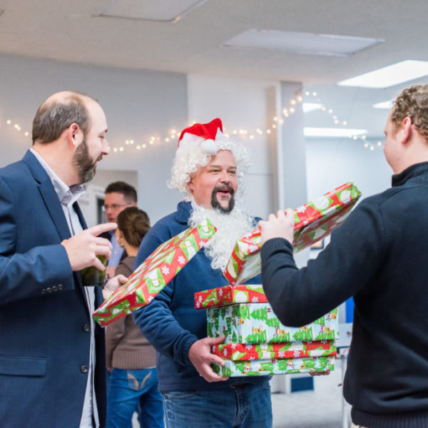 Santa comes to intellisoft